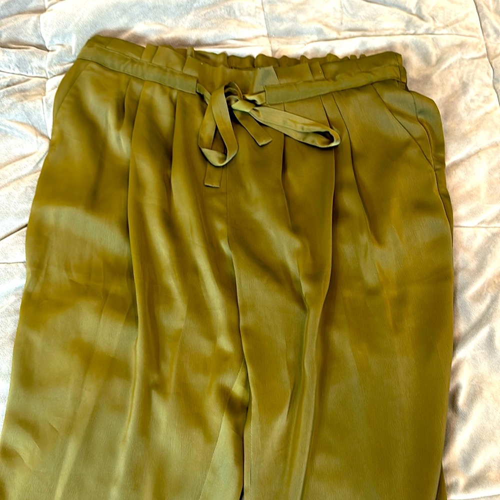 Silk pants